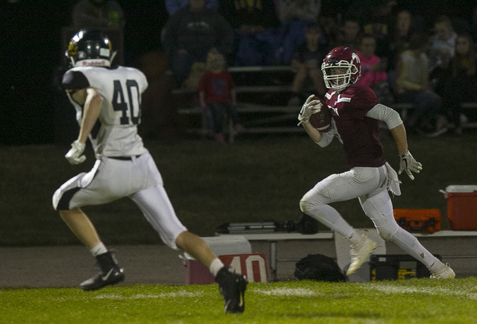 FBall Newman vs. Bishop Garrigan 28